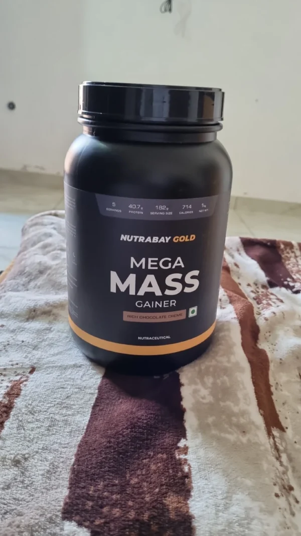 Nutrabay bottle above the bed