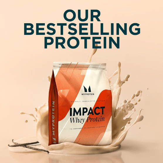 Impact whey protein powder pack