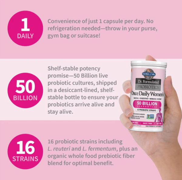Probiotics Daily Women’s Capsules instructions