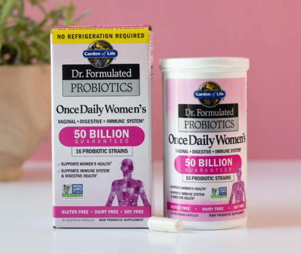 Probiotics Daily Women’s Capsules bottle and box