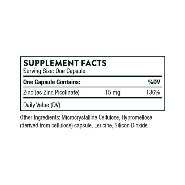 Zinc Picolinate 15 mg - Image 5